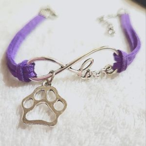 Infinity Paw/Love Bracelet
